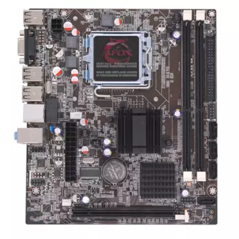 Материнская плата AFOX IG41-MA7, Socket775, Intel G41, 2xDDR3, PCI-Ex16, 4SATA2, 5.1-ch, VGA, mATX, Retail