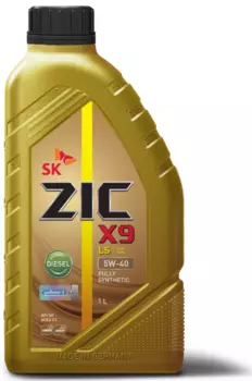 Моторное масло ZIC 132609 5W-40 синтетическое 1 л