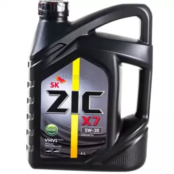 Моторное масло ZIC 162610 5W-30 синтетическое 4 л