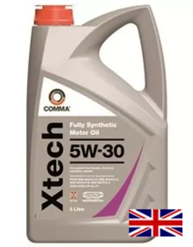 Моторное масло COMMA XTC5L 5W-30 синтетическое 5 л