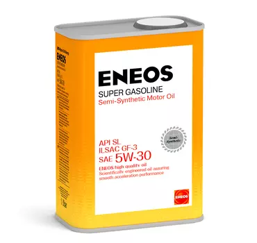 Моторное масло ENEOS OIL1358 5W-30 полусинтетическое 0.94 л
