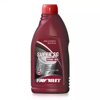 Моторное масло FAVORIT 51496 10W-40 полусинтетическое 0.9 л
