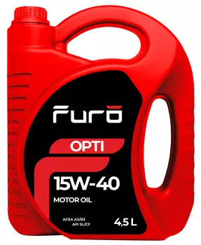Моторное масло FURO OPTI 15W40FR021 15W-40 минеральное 4.5 л