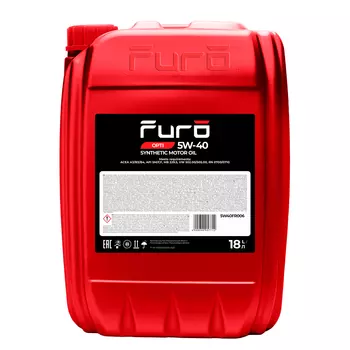 Моторное масло FURO OPTI 5W40FR006 5W-40 синтетическое 18 л