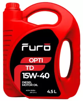 Моторное масло FURO OPTI TD 15W40FR024 15W-40 минеральное 4.5 л