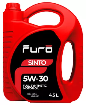 Моторное масло FURO Sinto 5W30FR002 5W-30 синтетическое 4.5 л