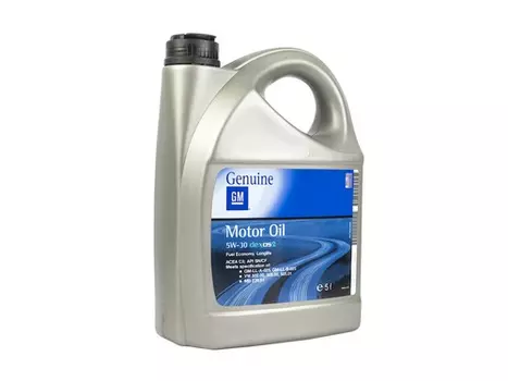 Моторное масло GM 1942003 5W-30 синтетическое 5 л