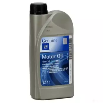 Моторное масло GM 93165690 5W-30 синтетическое 1 л