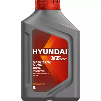 Моторное масло HYUNDAI XTEER 1011009 10W-40 синтетическое 1 л
