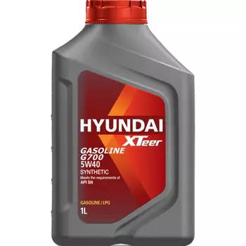 Моторное масло HYUNDAI XTEER 1011136 5W-40 синтетическое 1 л
