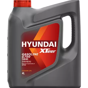 Моторное масло HYUNDAI XTEER 1041136 5W-40 синтетическое 4 л