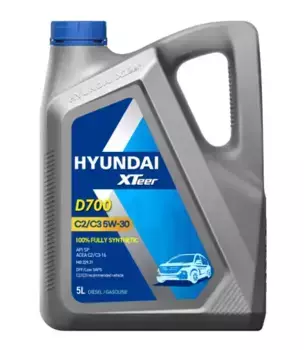 Моторное масло HYUNDAI XTEER 1051224 5W-30 синтетическое 5 л