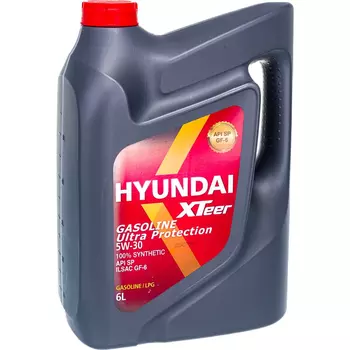Моторное масло HYUNDAI XTEER 1061011 5W-30 синтетическое 6 л