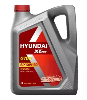 Моторное масло HYUNDAI XTEER 1061012 10W-30 синтетическое 6 л
