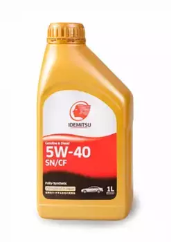 Моторное масло IDEMITSU 30011333724 5W-40 синтетическое 1 л