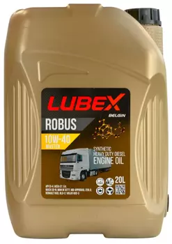 Моторное масло LUBEX L019-0767-0020 10W-40 синтетическое 20 л