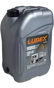 Моторное масло LUBEX L019-0772-0020 10W-40 синтетическое 20 л