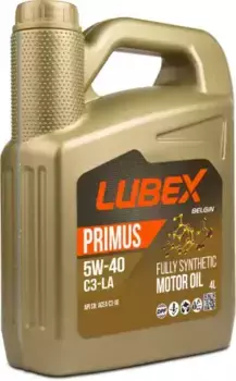 Моторное масло LUBEX L034-1297-0404 5W-40 синтетическое 4 л
