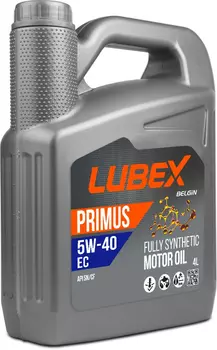 Моторное масло LUBEX L034-1312-0404 5W-40 синтетическое 4 л