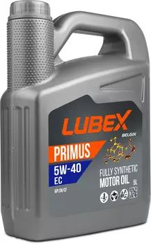 Моторное масло LUBEX L034-1312-0405 5W-40 синтетическое 5 л