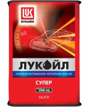 Моторное масло LUKOIL 17363 10W-40 полусинтетическое 20 л