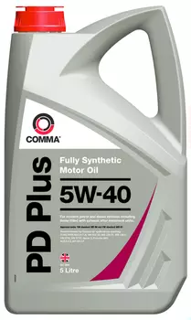 Моторное масло COMMA DPD5L 5W-40 синтетическое 5 л