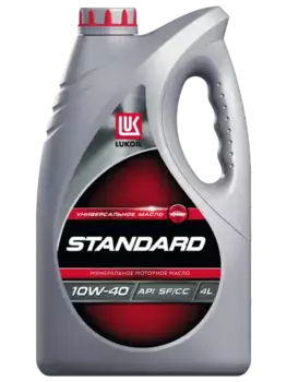 Моторное масло LUKOIL 19185 10W-40 минеральное 4 л