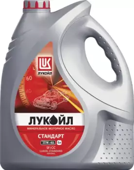 Моторное масло LUKOIL 19186 10W-40 минеральное 5 л