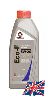 Моторное масло COMMA ECF1L 5W-20 синтетическое 1 л