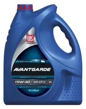 Моторное масло LUKOIL 19309 15W-40 минеральное 5 л