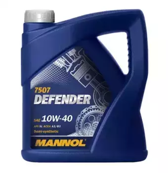 Моторное масло MANNOL 1912 10W-40 полусинтетическое 5 л