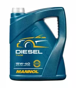 Моторное масло MANNOL MN74025 15W-40 минеральное 5 л