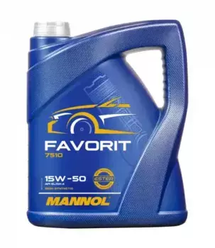 Моторное масло MANNOL MN75105 15W-50 синтетическое 5 л