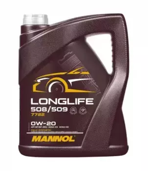 Моторное масло MANNOL MN77225 0W-20 синтетическое 5 л