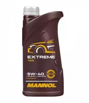 Моторное масло MANNOL MN79151 5W-40 синтетическое 1 л