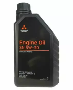 Моторное масло MITSUBISHI MZ321035 5W-30 синтетическое 1 л