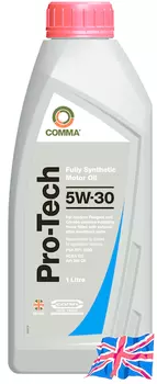 Моторное масло COMMA PTC1L 5W-30 синтетическое 1 л