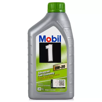 Моторное масло MOBIL 153790 0W-20 синтетическое 1 л