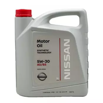 Моторное масло NISSAN KE90099943 5W-30 синтетическое 5 л