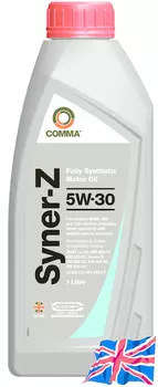Моторное масло COMMA SYZ1L 5W-30 синтетическое 1 л