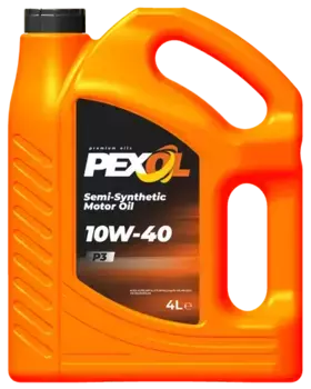 Моторное масло PEXOL P3 10W40PX073 10W-40 полусинтетическое 4 л