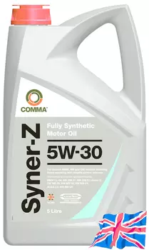 Моторное масло COMMA SYZ5L 5W-30 синтетическое 5 л