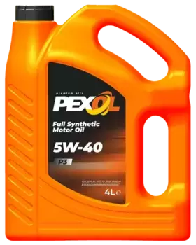 Моторное масло PEXOL P3 5W40PX078 5W-40 синтетическое 4 л