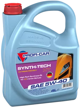 Моторное масло PROFI-CAR 13114 5W-40 синтетическое 4 л