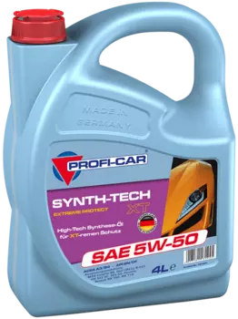Моторное масло PROFI-CAR 13124 5W-50 синтетическое 4 л