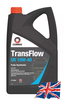 Моторное масло COMMA TFUD5L 10W-40 полусинтетическое 5 л