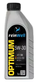 Моторное масло REINWELL 4945 5W-30 синтетическое 1 л