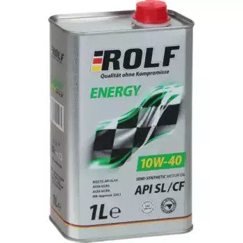 Моторное масло ROLF 322232 10W-40 полусинтетическое 1 л
