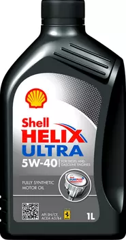 Моторное масло SHELL 550040754 5W-40 синтетическое 1 л