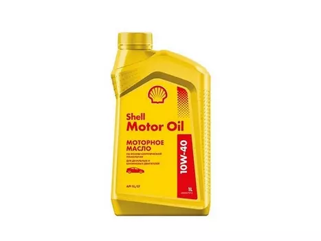 Моторное масло SHELL 550051069 10W-40 полусинтетическое 1 л